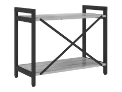 Estantería Gris sonoma 60 x 30 x 48.5 cm Madera contrachapada