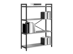 Estantería Gris sonoma 80 x 30 x 118 cm Madera contrachapada