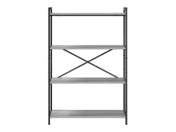 Estantería Gris sonoma 80 x 30 x 118 cm Madera contrachapada