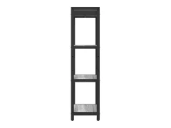 Estantería Gris sonoma 40 x 30 x 118 cm Madera contrachapada
