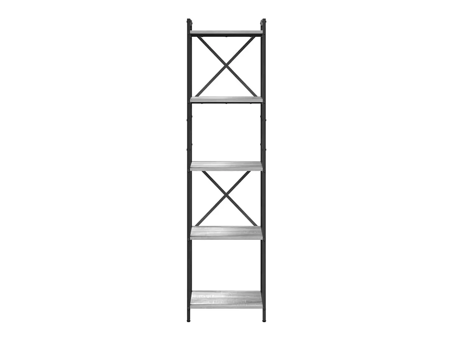 Estantería Gris sonoma 40 x 30 x 153 cm Madera contrachapada