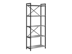 Estantería Gris sonoma 60 x 30 x 153 cm Madera contrachapada