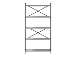 Estantería Gris sonoma 80 x 30 x 153 cm Madera contrachapada