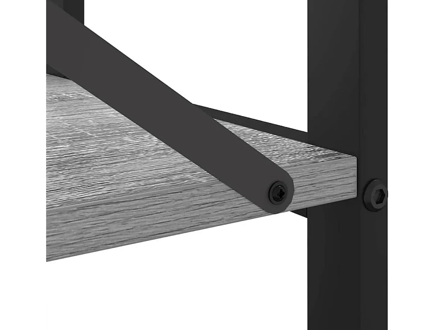 Estantería Gris sonoma 60 x 30 x 83 cm Madera contrachapada