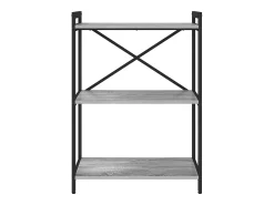 Estantería Gris sonoma 60 x 30 x 83 cm Madera contrachapada