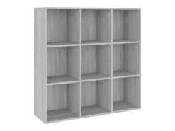 Estantería gris Sonoma 98x29x97,5 cm