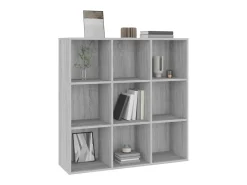 Estantería gris Sonoma 98x29x97,5 cm