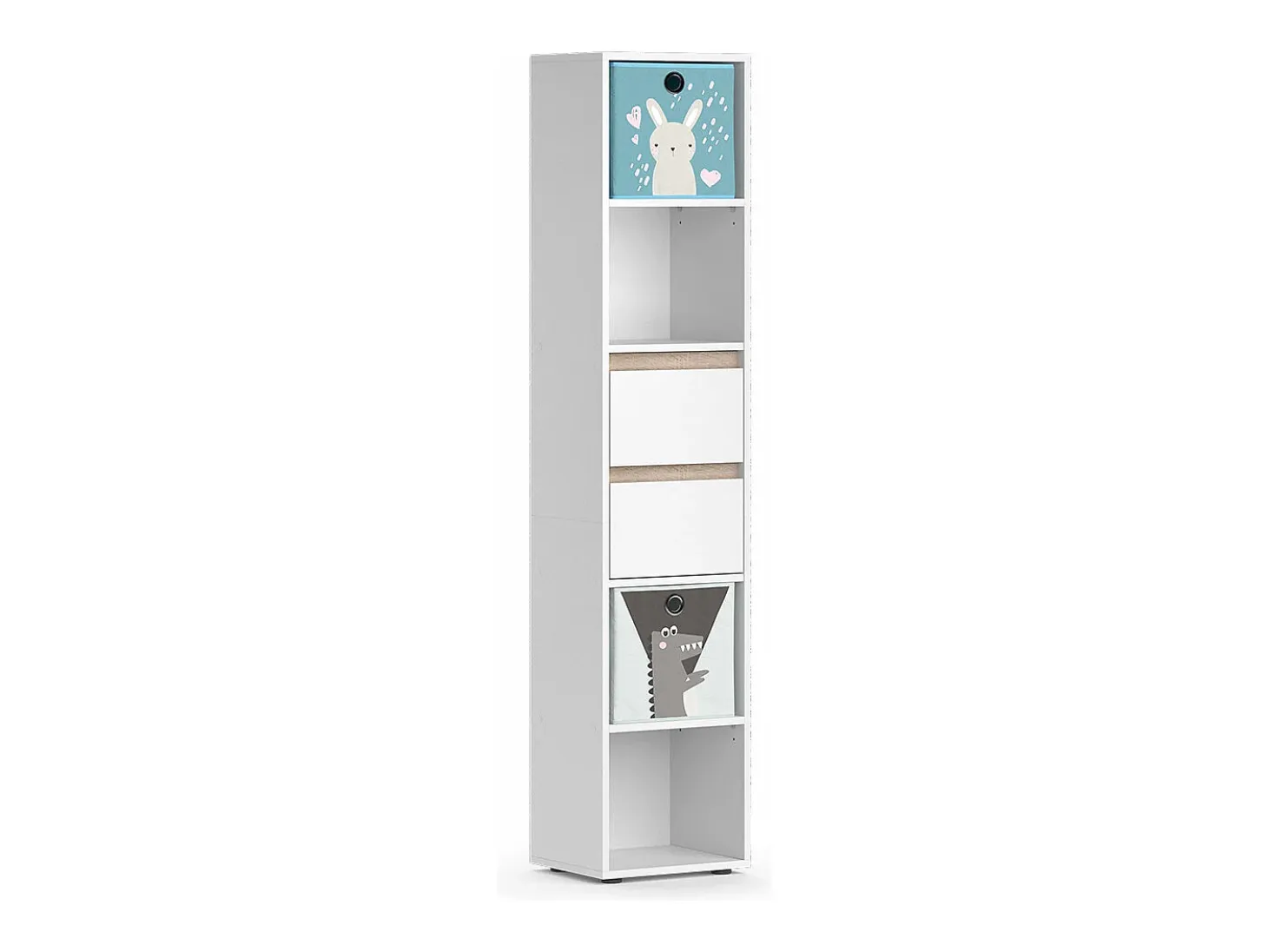 Estantería infantil blanco 36.2x29.9x171 robert