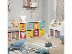 Estantería infantil blanco 143x29x72 scutum