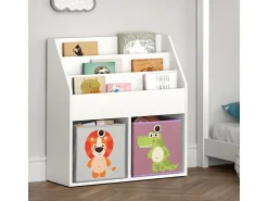 Estantería infantil blanco 72x30.7x79 luigi