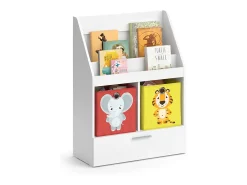 Estantería infantil blanco 72x31.2x96.2 luigi