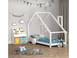 Estantería infantil blanco 72x30.7x79 luigi