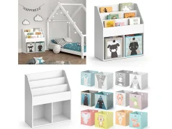 Estantería infantil blanco 72x30.7x79 luigi