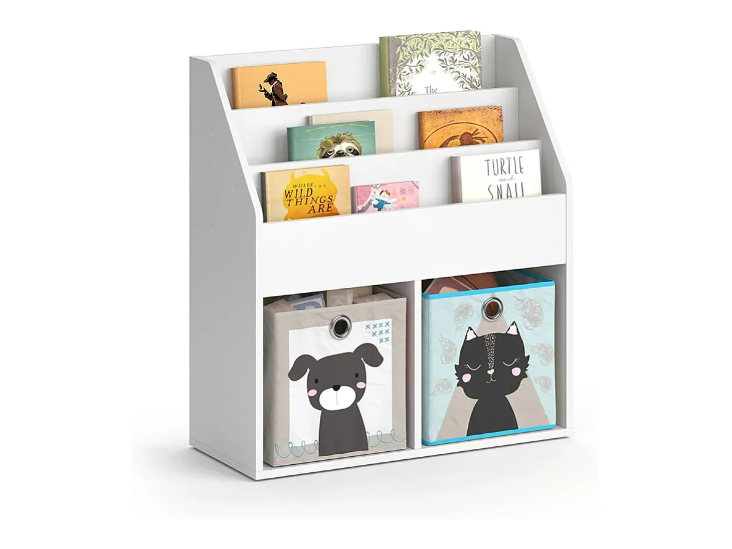 Estantería infantil blanco 72x30.7x79 luigi