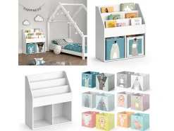 Estantería infantil blanco 72x30.7x79 luigi