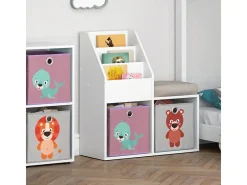 Estantería infantil blanco 30.9x72x79 luigi