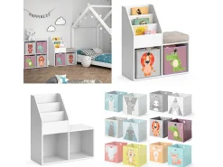 Estantería infantil blanco 30.9x72x79 luigi