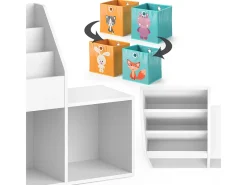 Estantería infantil blanco 72x30.9x79 luigi