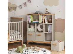 Estantería infantil cachemira/artesanal 98.4x32.6x113.4 malia