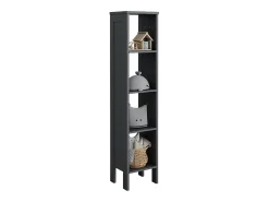 Estantería infantil gris 35.2x30.6x159.5 ajaton