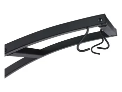 Estantería Kailua 1289, Abierta sin pared trasera, Metal|Aglomerado laminado, 180x75x35cm