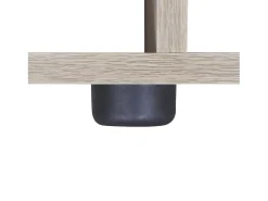 Estantería librería en forma de escalera 107 cm blanca