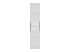 Estantería librería madera contrachapada blanco 36x30x171 cm