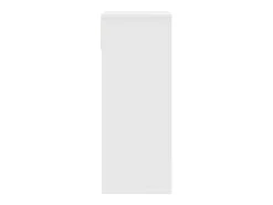 Estantería librería madera contrachapada blanco 34x31x80 cm