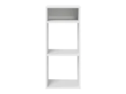 Estantería librería madera contrachapada blanco 34x31x80 cm