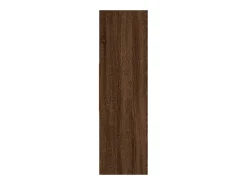 Estantería madera contrachapada marrón roble 97,5x29,5x100 cm