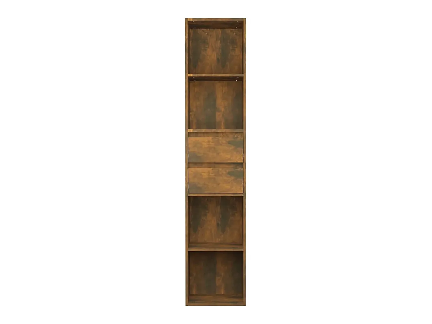 Estantería madera contrachapada color roble ahumado 36x30x171cm ES612313