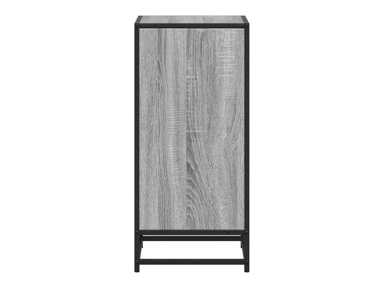 Estantería madera contrachapada gris sonoma 40x35x76 cm