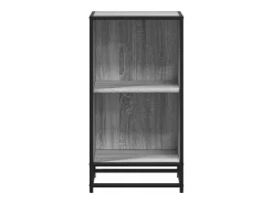 Estantería madera contrachapada gris sonoma 40x35x76 cm