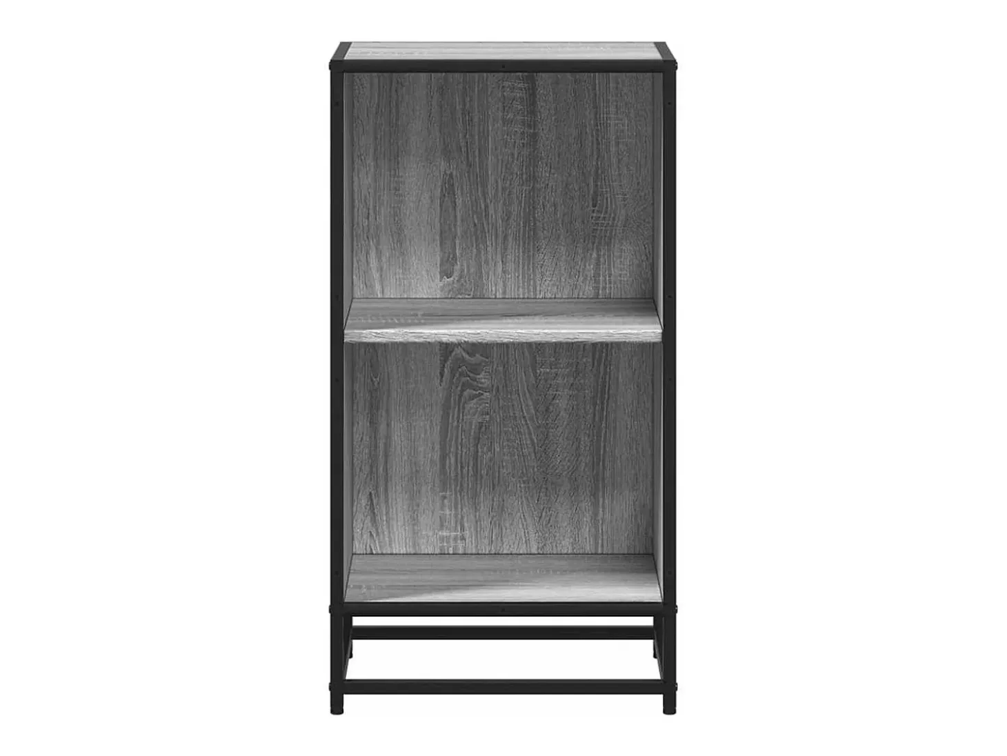 Estantería madera contrachapada gris sonoma 40x35x76 cm