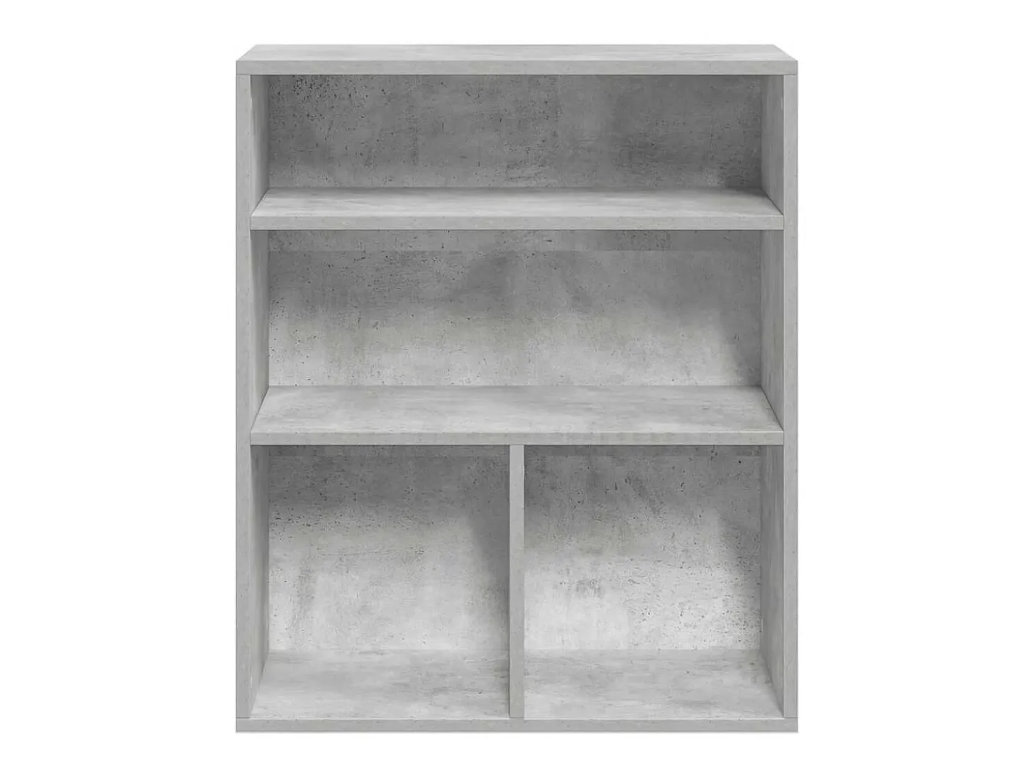 Estantería madera contrachapada gris hormigón 60x30x71,5 cm