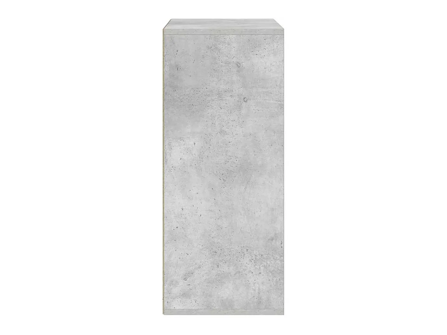 Estantería madera contrachapada gris hormigón 60x30x71,5 cm