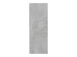 Estantería madera contrachapada gris hormigón 67x24x161 cm