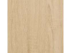 Estantería madera contrachapada color roble Sonoma 155x24x160cm
