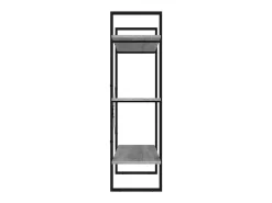 Estantería madera contrachapada gris Sonoma 100x30x105 cm