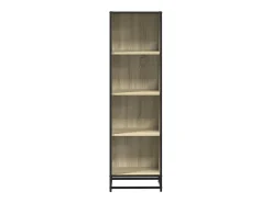 Estantería madera contrachapada color roble 40x35x139 cm