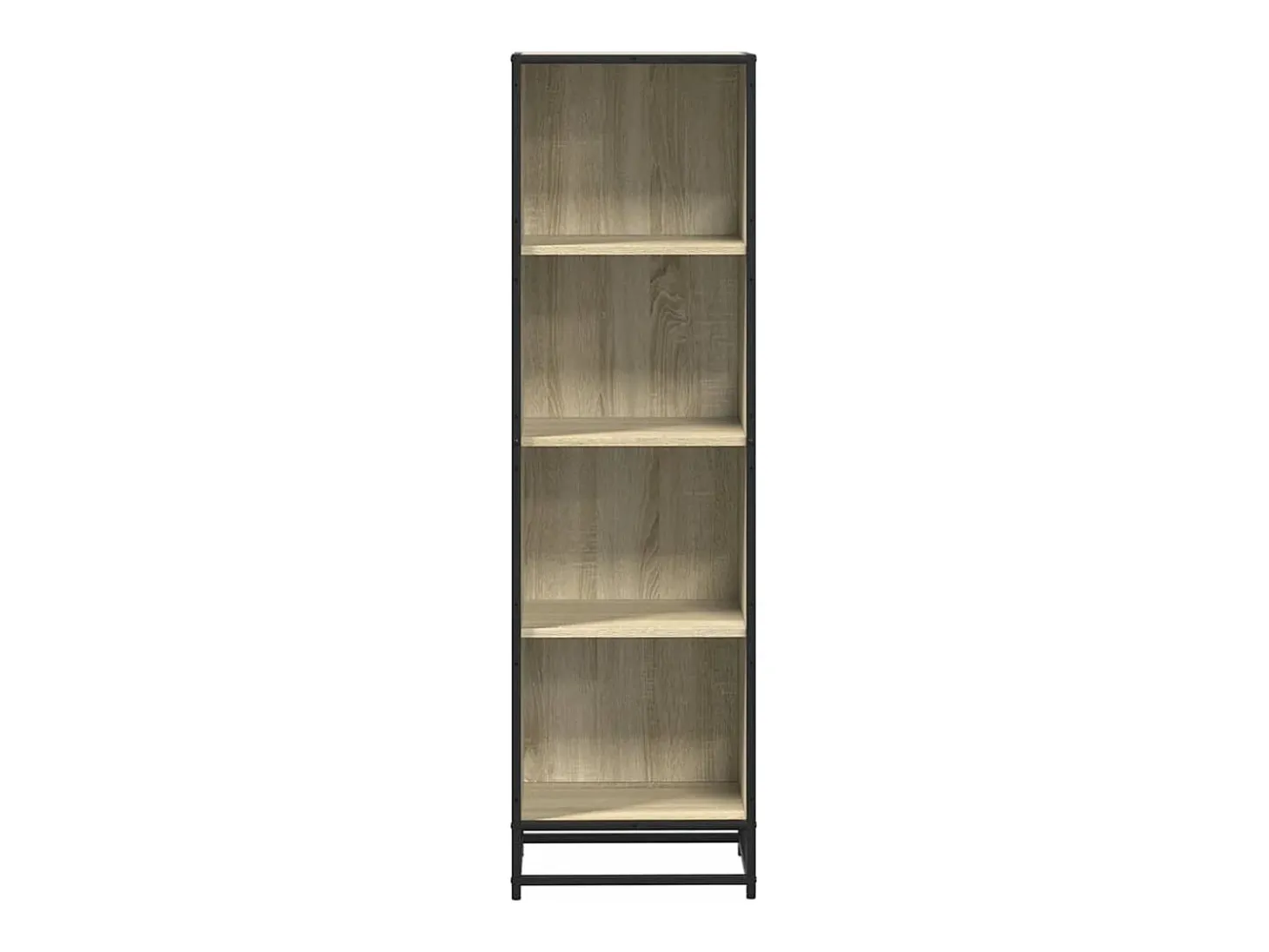 Estantería madera contrachapada color roble 40x35x139 cm