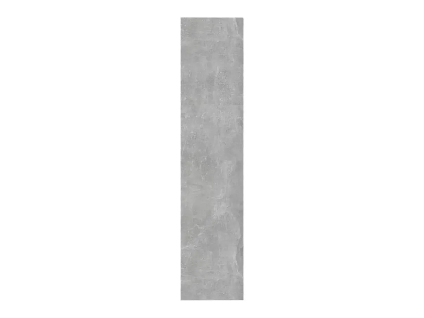 Estantería madera contrachapada gris hormigón 60x30x135 cm