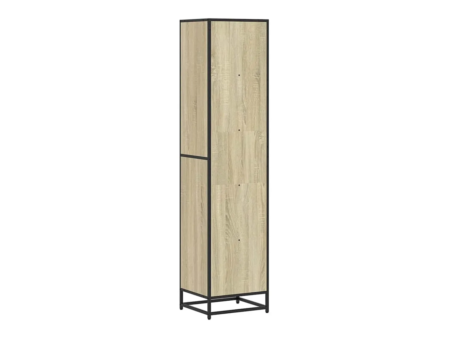 Estantería madera contrachapada color roble 40x35x170,5 cm