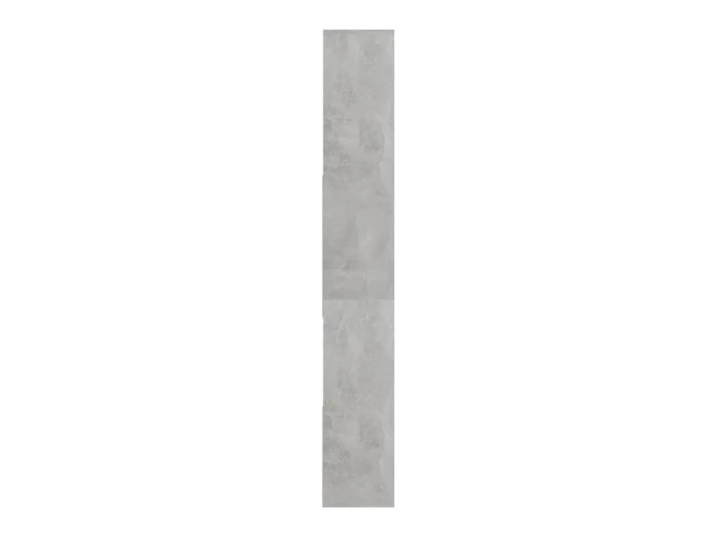 Estantería madera contrachapada gris hormigón 67x24x161 cm