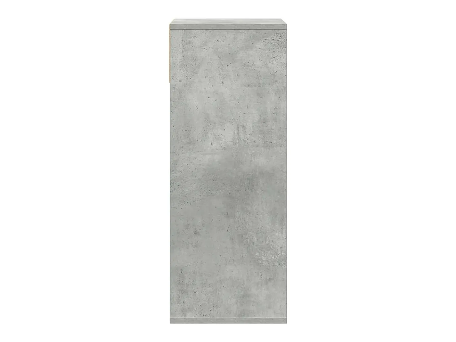 Estantería madera contrachapada gris hormigón 34x31x80 cm