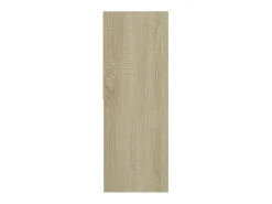 Estantería madera contrachapada color roble Sonoma 67x24x161 cm