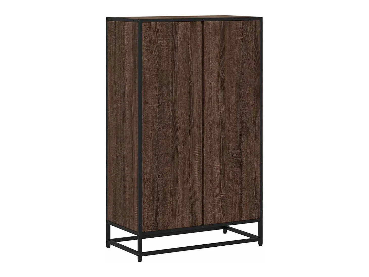 Estantería madera de ingeniería marrón roble 65,5x33x107,5 cm