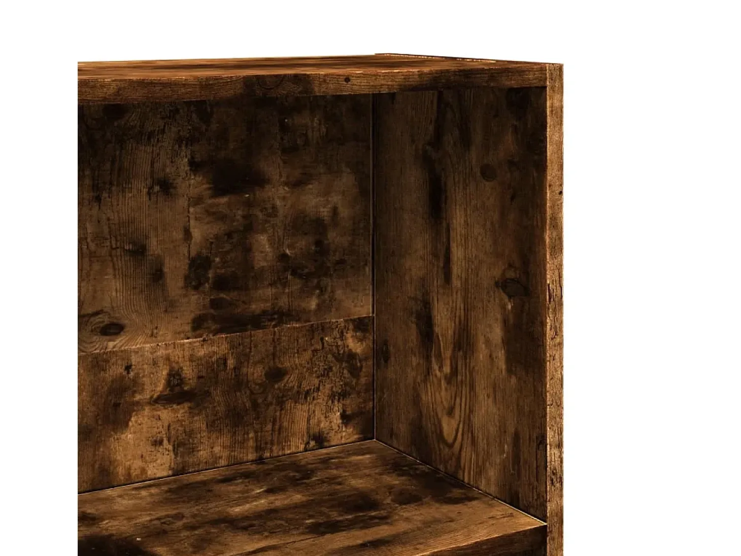 Estantería madera de ingeniería roble ahumado 80x30x114 cm