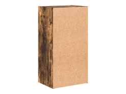 Estantería madera de ingeniería roble ahumado 40x30x77 cm