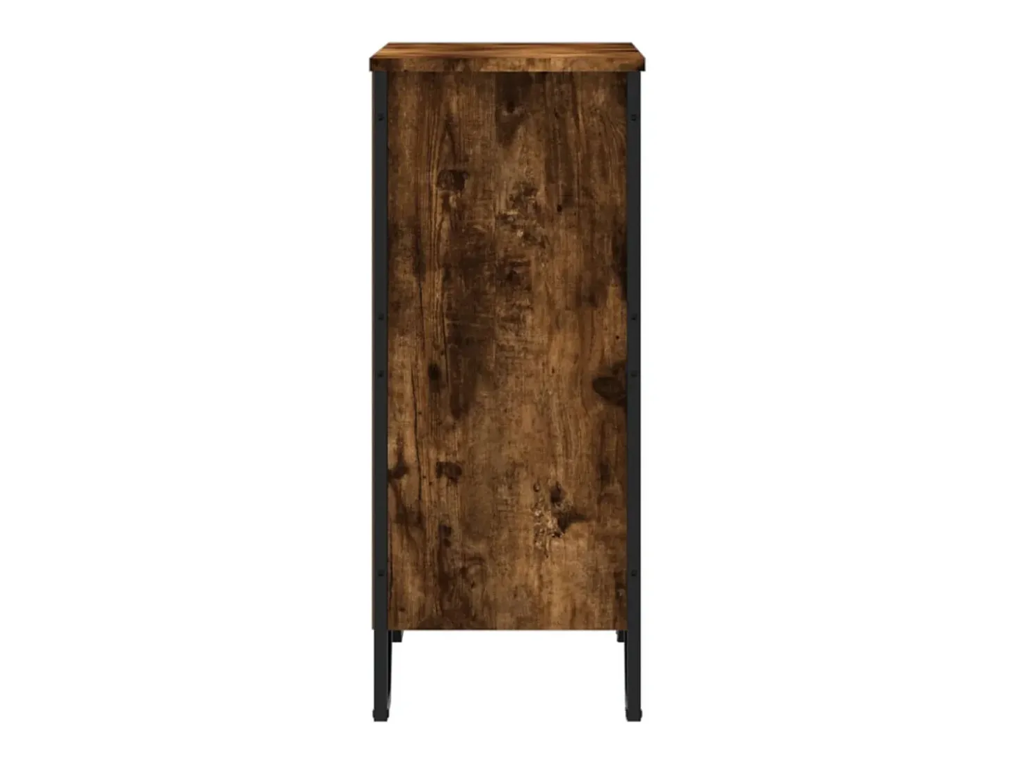 Estantería madera de ingeniería roble ahumado 80x31x74,5 cm